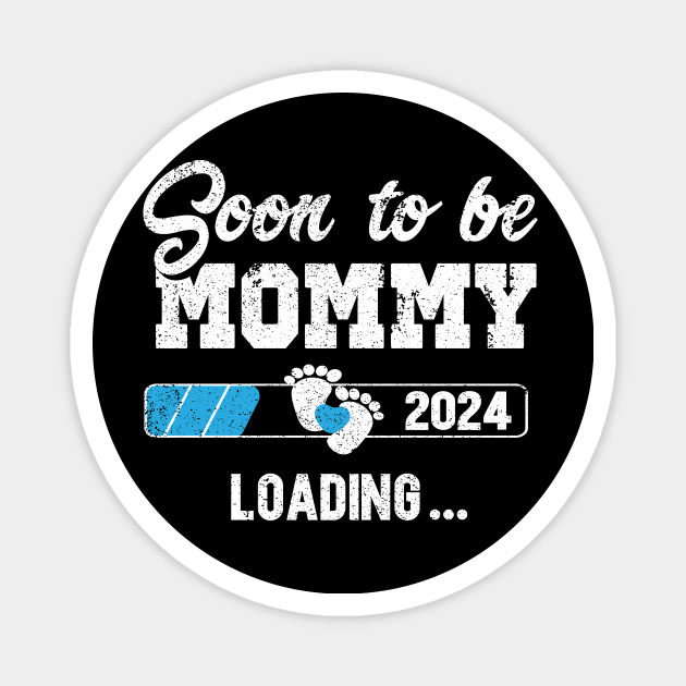 Soon to be mom, mommy, mother 2024 Magnet by SecuraArt